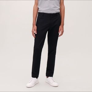 COS Stretch Cotton Chino Pant. Dark Navy. Size 34R